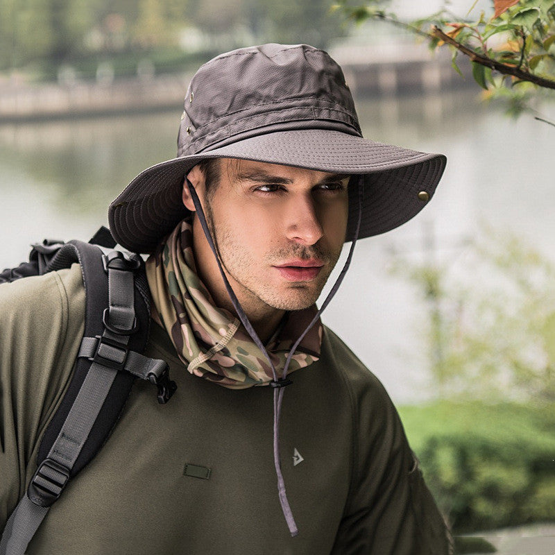 New Outdoor Folding Hat Summer Quick Dry Bucket Hat