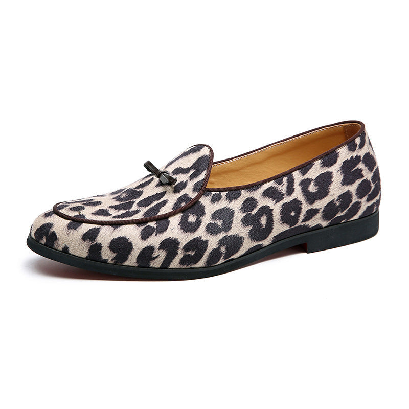 British style fashion leopard print pumps