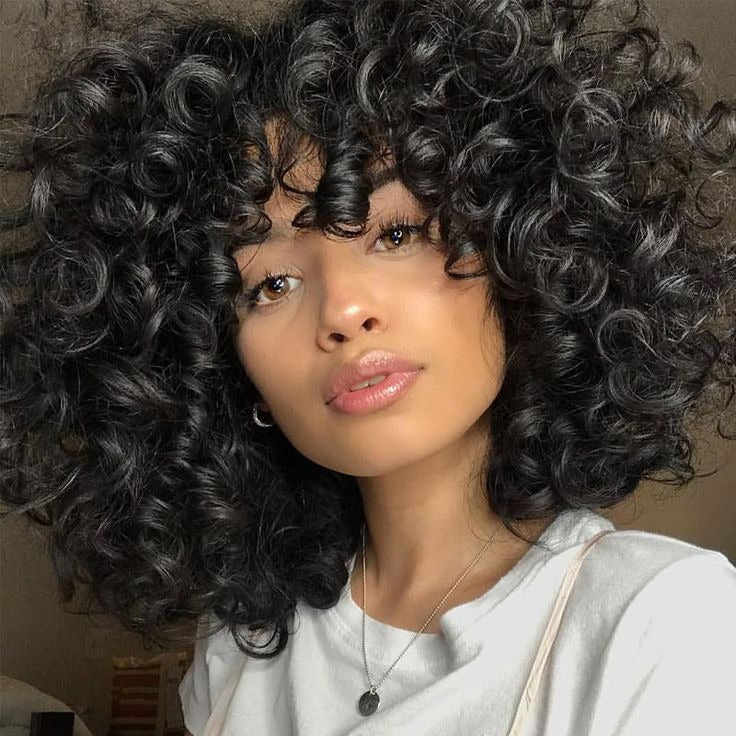 13x4 Lace Frontal Big Loose Curly Bob Wig