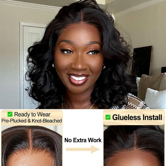 Ladies' front lace wig with short curly hair　1024121002