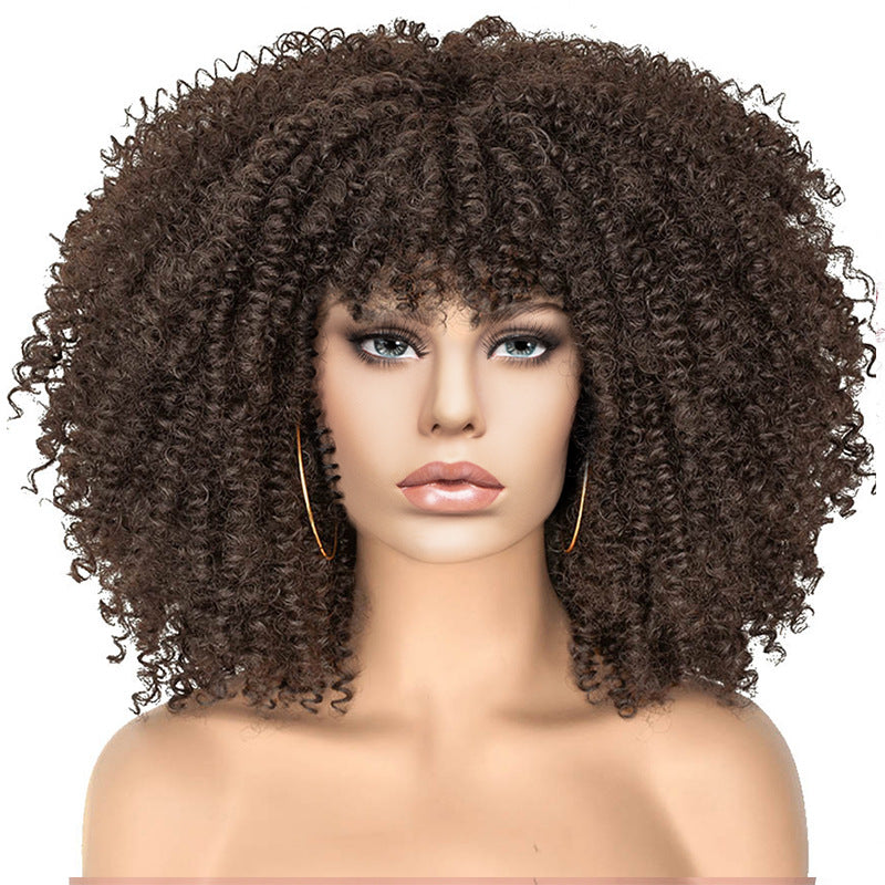 New explosive wig for women with short curly hair 1024121101