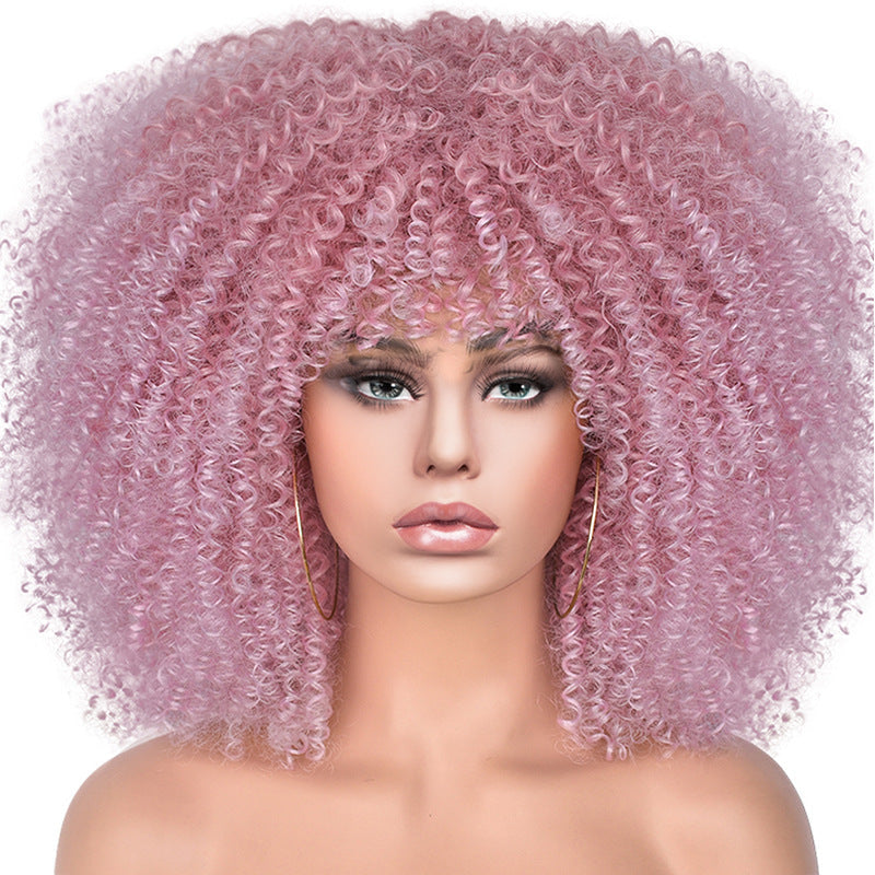 New explosive wig for women with short curly hair 1024121101