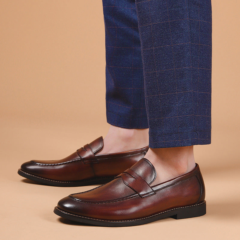 Classic men's leather shoes series 32