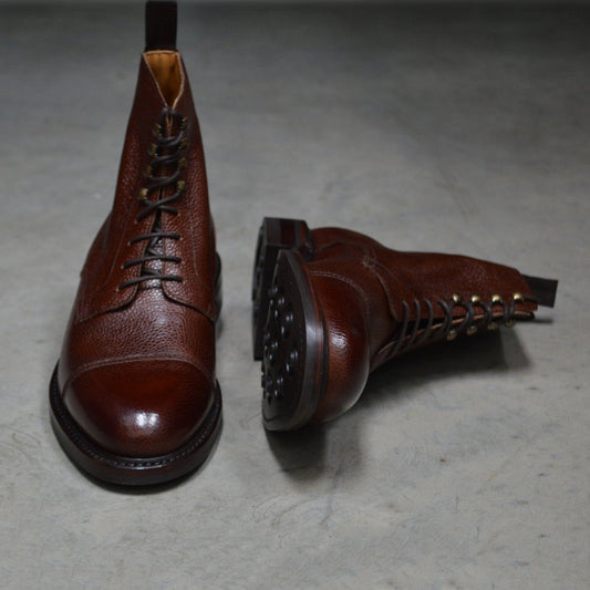 British gentleman's lace-up boots