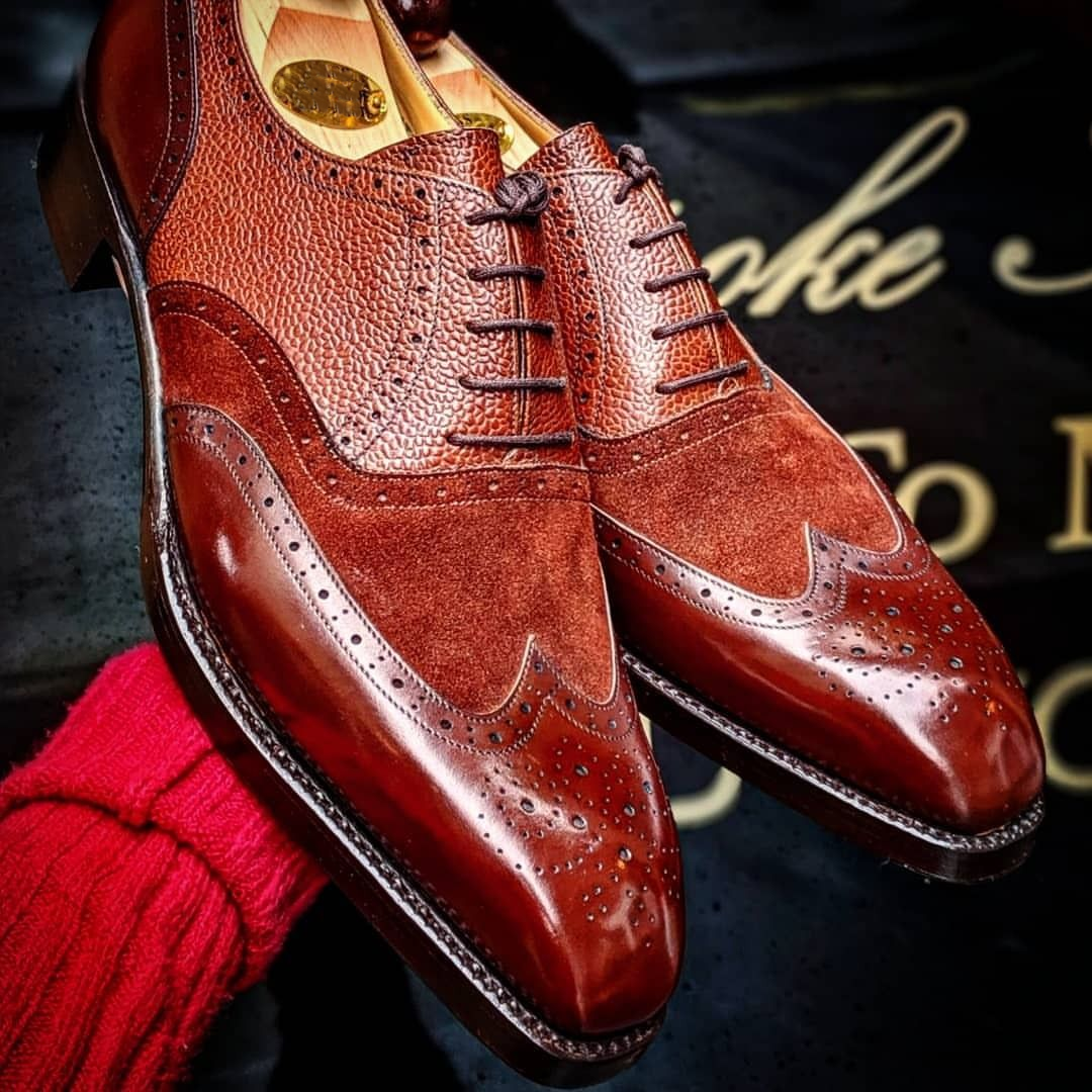 Classic Brown Oxford Shoes