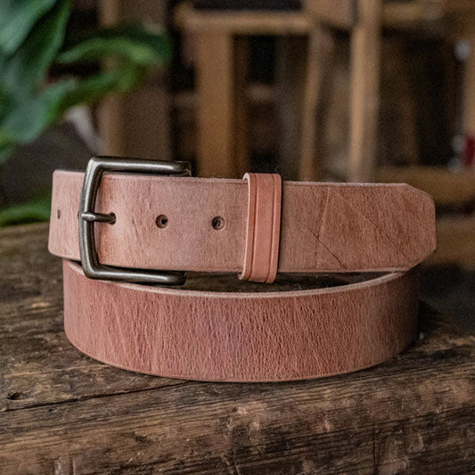 Light Brown Men's Vintage Belt