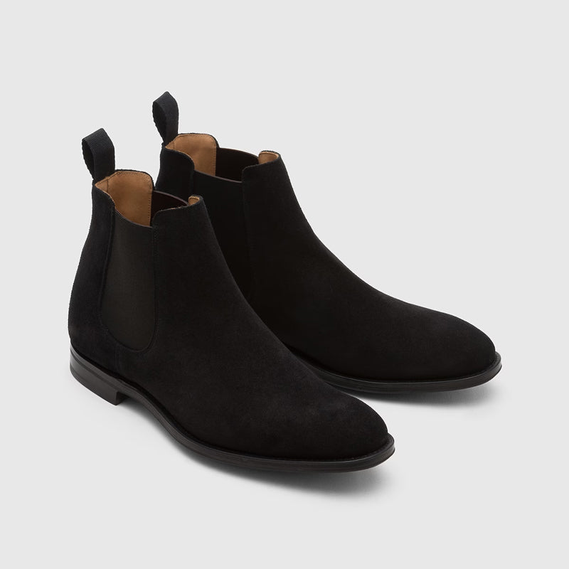 Fashionable and versatile casual suede Chelsea boots