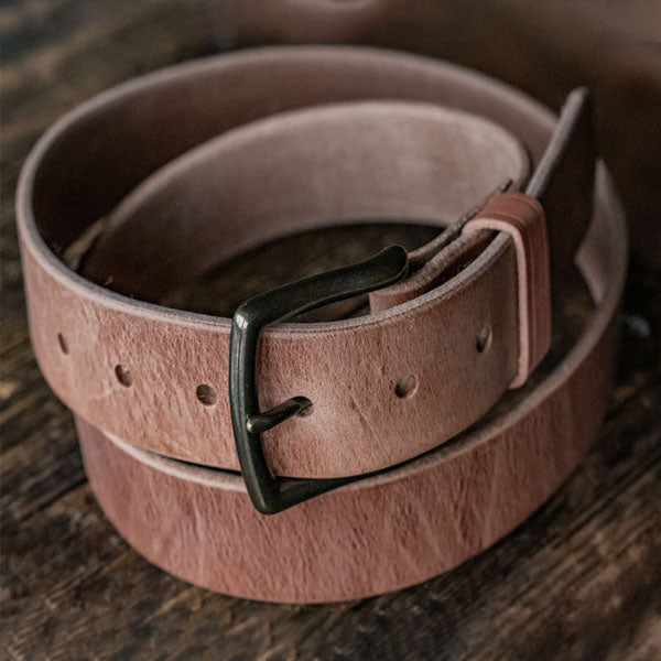 Light Brown Men's Vintage Belt