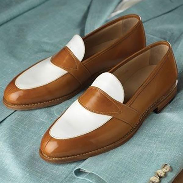 Handmade  Men dress leather shoes