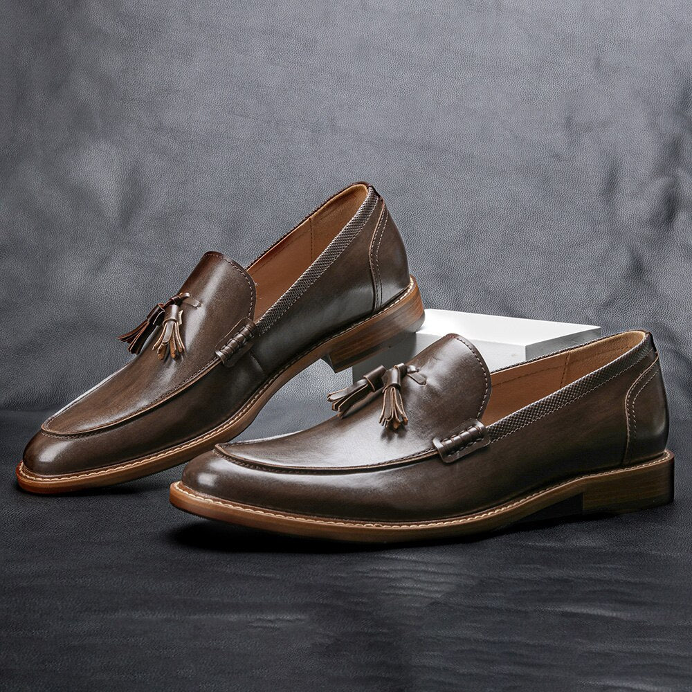 men_s formal shoes Loafers comfortable Tassel Shoes