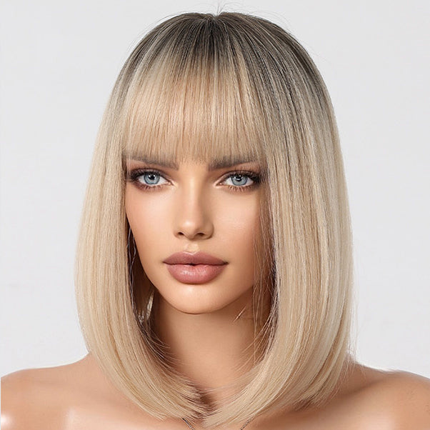 Wig shoulder length short hair 1924121202