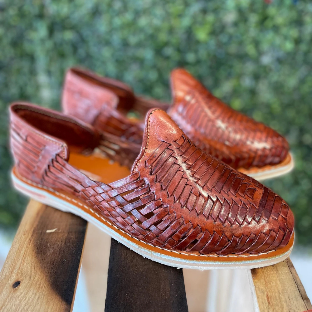 Handmade Waven Men Summer Shoes