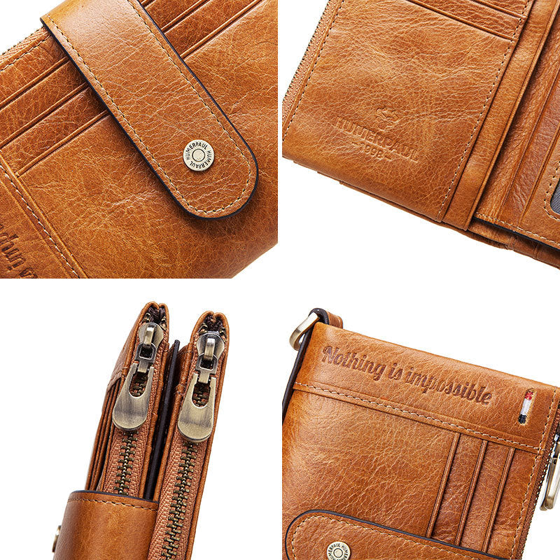 Geniune Leather Handmade Men's Wallets