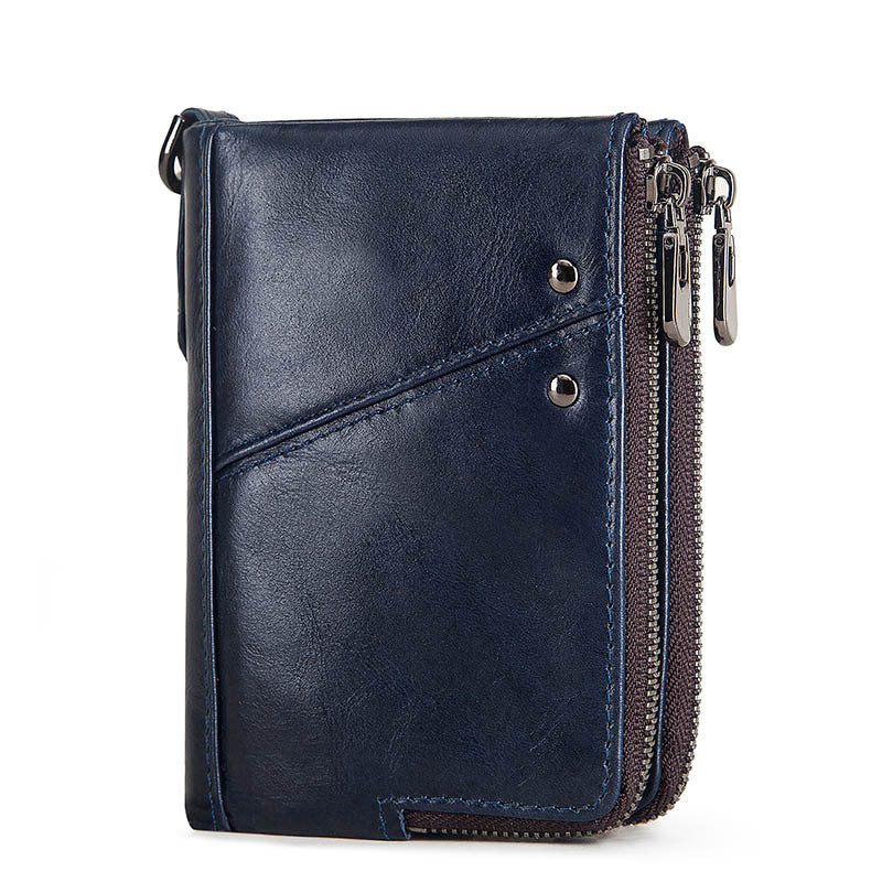 Geniune Leather Handmade Men's Wallets 03