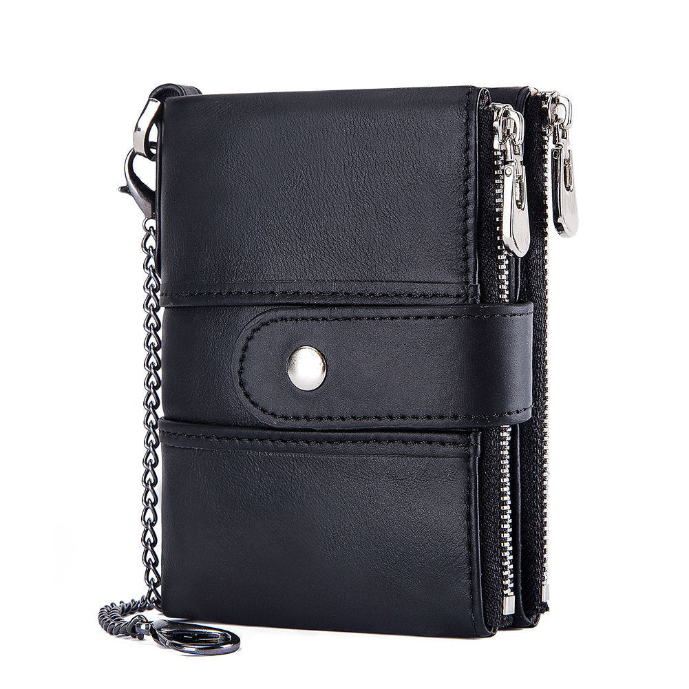 Geniune Leather Handmade Men's Wallets 02